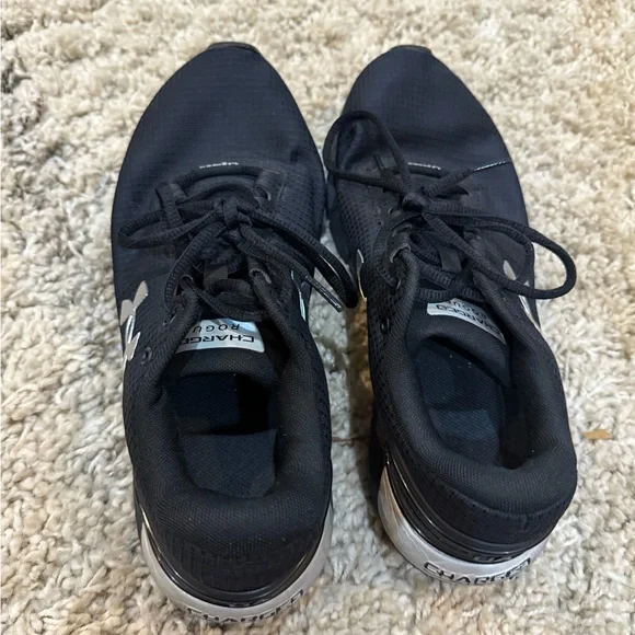 Under Armour Black Sneakers with Silver Logo - Picture 2 of 2